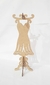 PORTA COLAR VESTIDO 31X11X11CM