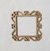 PLACA QUADRADA TRABALHADA 10CM COM FURO