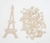 QUADRO ASSINATURA PARIS (TORRE + 150 CORACÕES) 64,5CMX42,5CM na internet