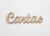 PALAVRA CARTAS CURSIVA 9,5X3CM