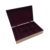 CAIXA FLOCADA DOBRADIÇA 19X12X5,5CM 6 DIV E ANELEIRO (CORES) - comprar online