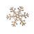 Aplique MDF Natalino Floco de Neve