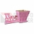 Cachepot MDF com Base e Frase Te Amo Mãe 18x8cm - comprar online