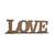 PALAVRA LOVE GRANDE COM BASE 39X12CM