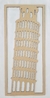 QUADRO TORRE DE PISA 60X27CM