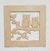 QUADRO 20X20CM CORUJA