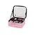 Kit Maleta de Maquiagem Profissional com Espelho Luz LED USB com Cabo de carregamento