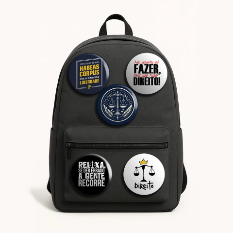 Kit 5 Bottons Direito - comprar online