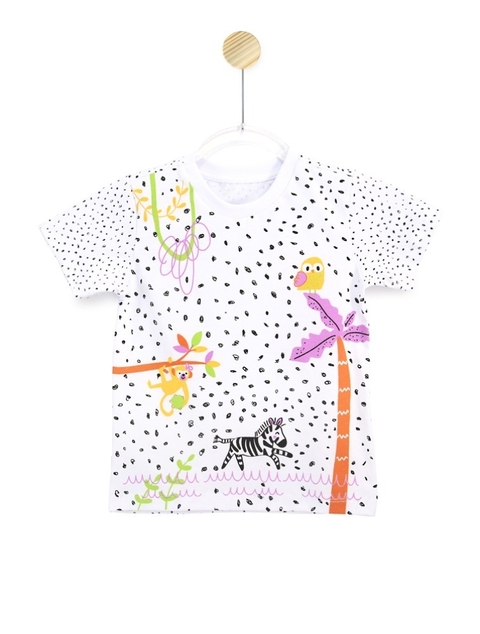 Camiseta Infantil Floresta - 100% Algodão - comprar online
