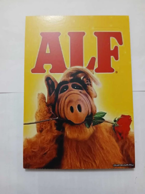 Cartel Plano serie Alf 17 cm por 12 cm