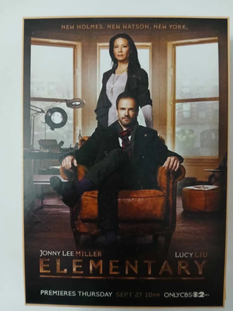 Cartel Plano Serie Elementary 17cm x 12 cm