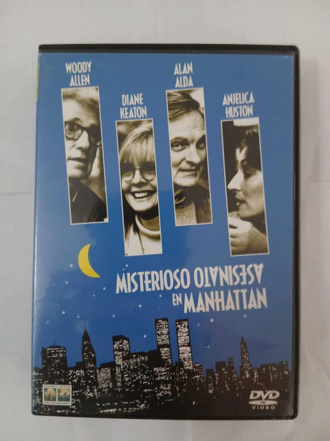 DVD Pelicula Misterioso asesinato en Manhattan