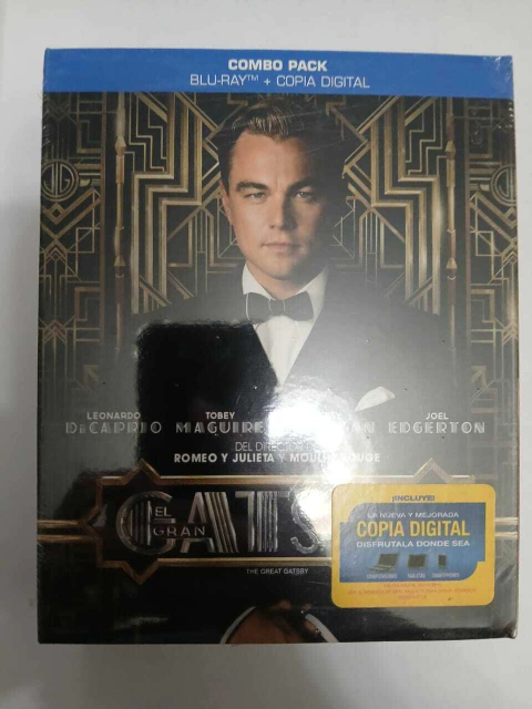 blu ray El gran Gatsby