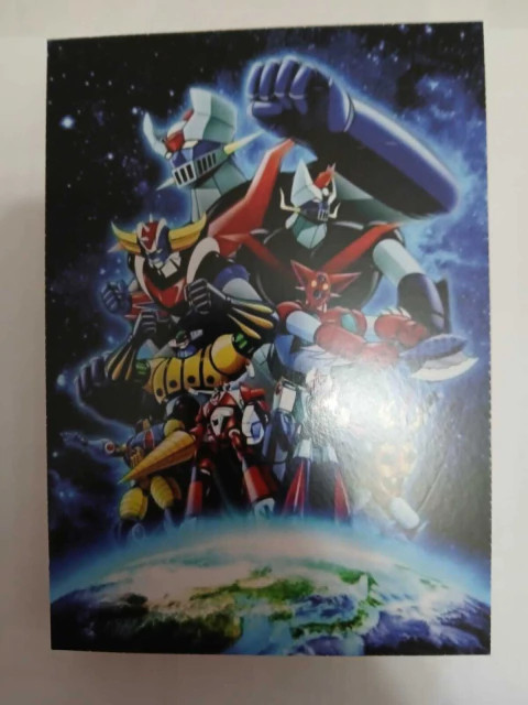 Cartel Plano Mazinger 17 cm por 12 cm