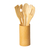 Kit de Utensílios de Bambu 6 Peças – Cozinha Sustentável - comprar online