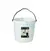 Balde Redondo 7,5L Branco – Multiuso Limpeza e Lavanderia - comprar online