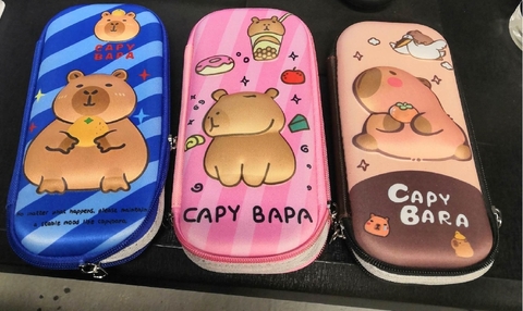 ESTOJO CAPIVARA FOFA – O QUERIDINHO DA PAPELARIA!