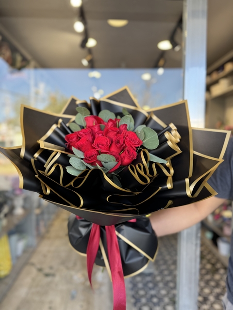 Ramo floral rosas rojas