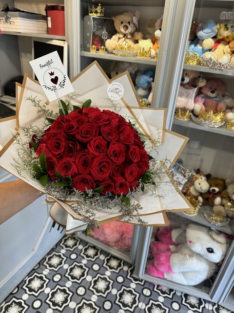 Ramo de 36 rosas rojas