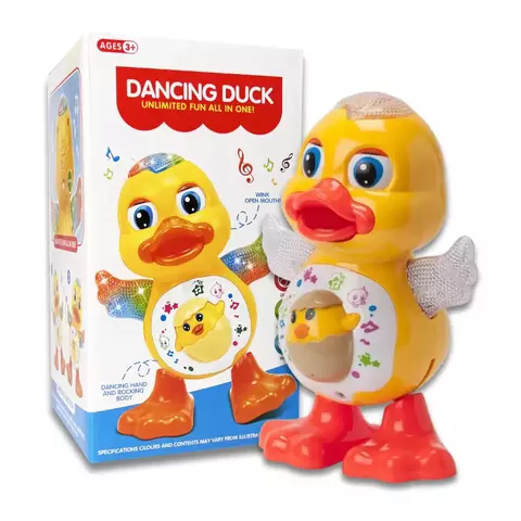 Pato Dançante Musical com Luz e Som - comprar online