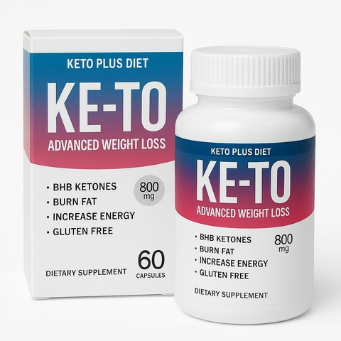 Keto Plus 60 Capsulas 800 Mg Suplemento para Quemar Grasa y Tonificar Mujer Activa