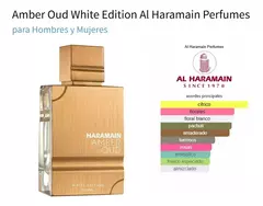Amber Oud White Edition Edp 100ml - Unisex - Aurum Essences