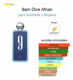 9AM Dive Edp 100ml - Unisex - tienda online