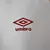 Camisa Rayo Vallecano I 23/24 - Torcedor Umbro Masculina - Branca com detalhes em vermelho e amarelo