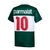 Camisa Retrô Palmeiras 1996 - Masculina - Verde e branca Com Patrocínio