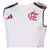 Camisa Regata Flamengo II 25/26 - Torcedor Adidas Masculina - Branca com detalhes em preto e vermelho