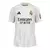 Camisa Real de Madrid I 25/26 - Torcedor Adidas Masculina - Branca com detalhes em cinza e amarelo