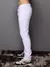 Calça sarja masculina Branca com Elastano casual TOP na internet