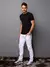 Calça sarja masculina Branca com Elastano casual TOP - Levore