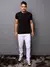 Calça sarja masculina Branca com Elastano casual TOP - Levore