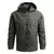 Jaqueta tática com capuz impermeável masculina, blusa ao ar livre, casaco espo - comprar online