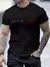 100% algodão masculino verão solto paris criativo carta impressão casual fino - Levore