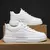 Plataforma ao ar livre dos homens tênis casual moda branco runing sapatos de ca