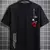 Imagem do Camisas masculina verão tamanho solto 100% algodão rosa estampa casual slim f