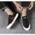 Sapatos casuais masculinos de luxo moda tênis para homens malha leve passeio ca - comprar online