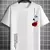 Camisas masculina verão tamanho solto 100% algodão rosa estampa casual slim f na internet