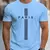 Imagem do 100% algodão puro masculino verão solto oversized paris impressão casual fino