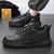 Imagem do Plataforma ao ar livre dos homens tênis casual moda branco runing sapatos de ca