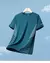 Imagem do Camiseta de corrida masculina verão gelo seda fina superior impressão reflexiv