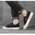 Sapatos casuais masculinos de luxo moda tênis para homens malha leve passeio ca