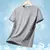 Imagem do Camiseta de corrida masculina verão gelo seda fina superior impressão reflexiv