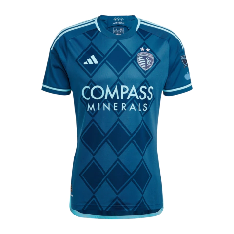 Camisa Sporting Kansas City II 24/25 - Torcedor Adidas Masculina - Azul