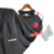 Camiseta Vasco Treino 23/24 - Kappa Torcedor Masculino - Preta com detalhes em cinza e vermelho - Camisa de Força