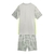 Kit Infantil Palmeiras Goleiro III 25/26 - Puma - Cinza com detalhes em verde neon - comprar online