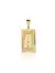 Placa de Letra Pequena- Banhada a Ouro 18K - comprar online