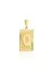 Placa de Letra Pequena- Banhada a Ouro 18K - comprar online